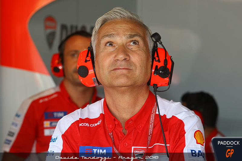 MotoGP, Davide Tardozzi (Ducati) : « Nous aimons les courses beaucoup plus que nous nous aimons nous-mêmes »