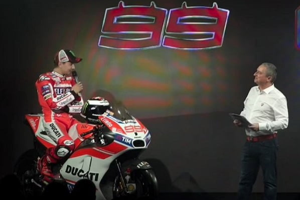 Présentation Ducati : Les déclarations complètes de Jorge Lorenzo