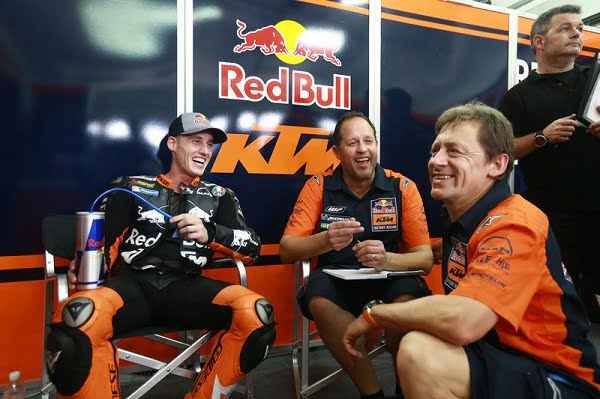 Pol Espargaro satisfait des tests de KTM