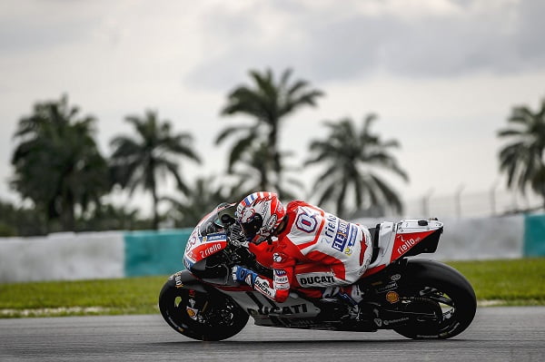 Tests de Sepang : Dovizioso (vainqueur du GP ici en 2016) premier Ducati