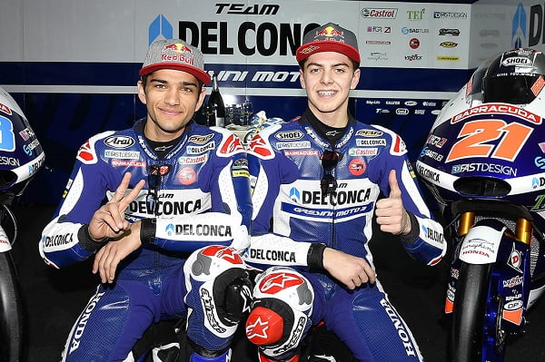 Présentation de Jorge Martin et Fabio Di Giannantonio chez Gresini en Moto3