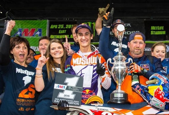 Une saison qui commence bien pour les Français, avec Marvin Musquin