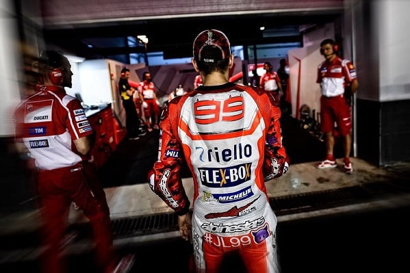 #QatarGP J3 Ducati : Dovizioso un peu à la peine, et Lorenzo beaucoup