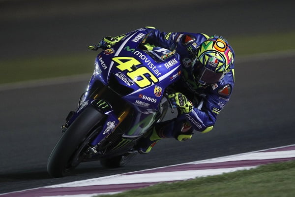 #QatarGP : Valentino Rossi dixième, de justesse en Q2