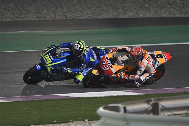 #QatarGP Andrea Iannone fulgurant en revenant au châssis 2016