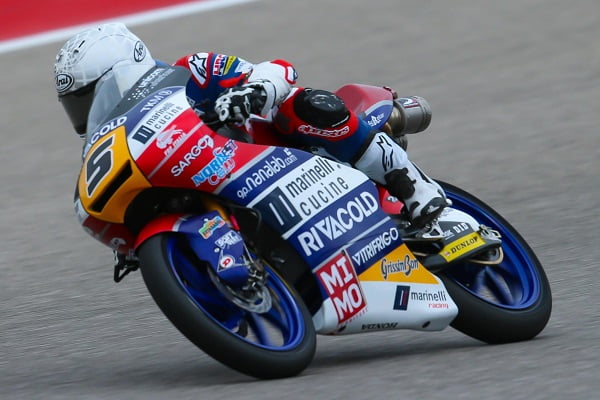 #AmericasGP Moto3 course : Canet chute, Fenati triomphe