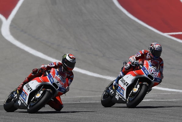 #AmericasGP MotoGP : Andrea Dovizioso solide leader chez Ducati