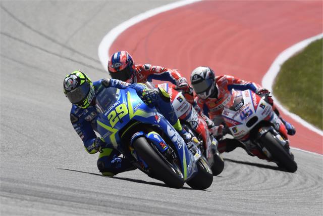 #AmericasGP MotoGP : Andrea Iannone redonne le sourire à Suzuki