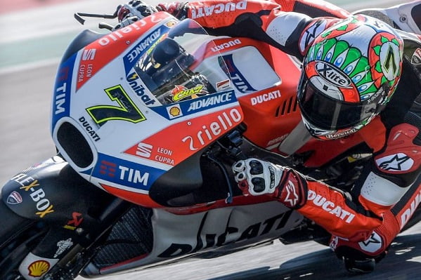 Chaz Davies teste la Desmosedici au Mugello