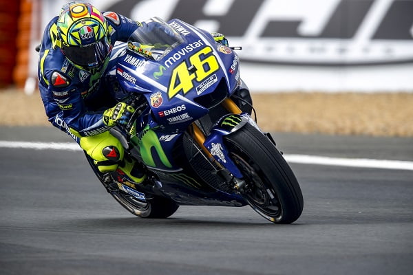 #FrenchGP Le Mans J1, Valentino Rossi « Il est très important d’essayer de comprendre la moto sur piste humide »