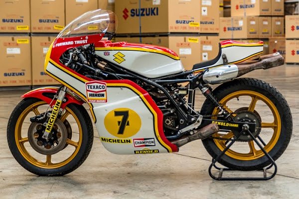 Vidéo : La restauration de la Suzuki 500 de Barry Sheene de 1976