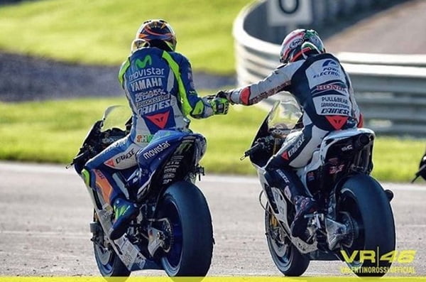 Le message de soutien de Valentino Rossi à Nicky Hayden