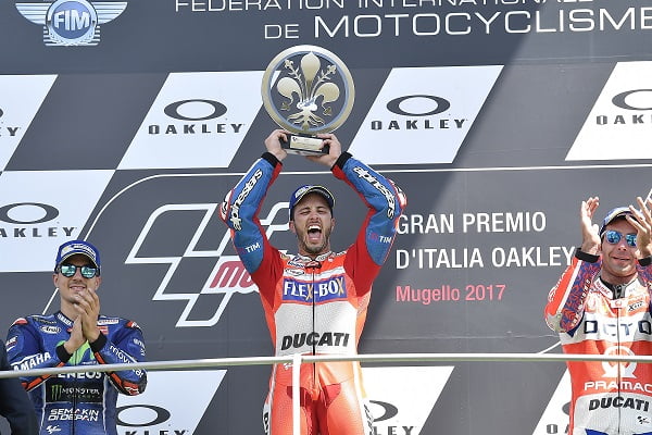 #ItalianGP Course Andrea Dovizioso « Gagner au Mugello est le rêve de tous les pilotes italiens »