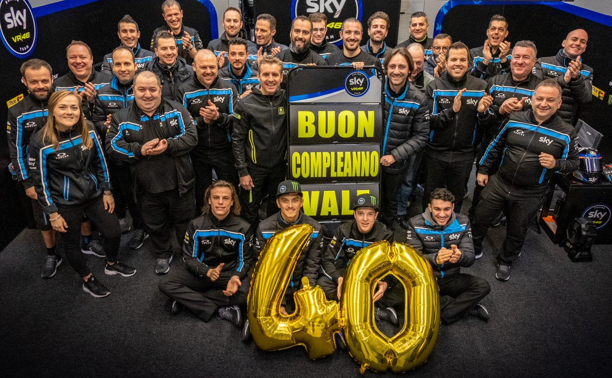 Moto2, Luca Marini, Sky VR46 : « je suis certain que mon frère Valentino Rossi m’attend en MotoGP »