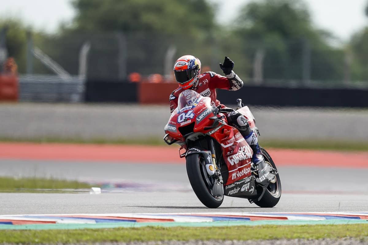 Argentine, MotoGP, J1, Andrea Dovizioso : « tout vient tranquillement, je suis content »