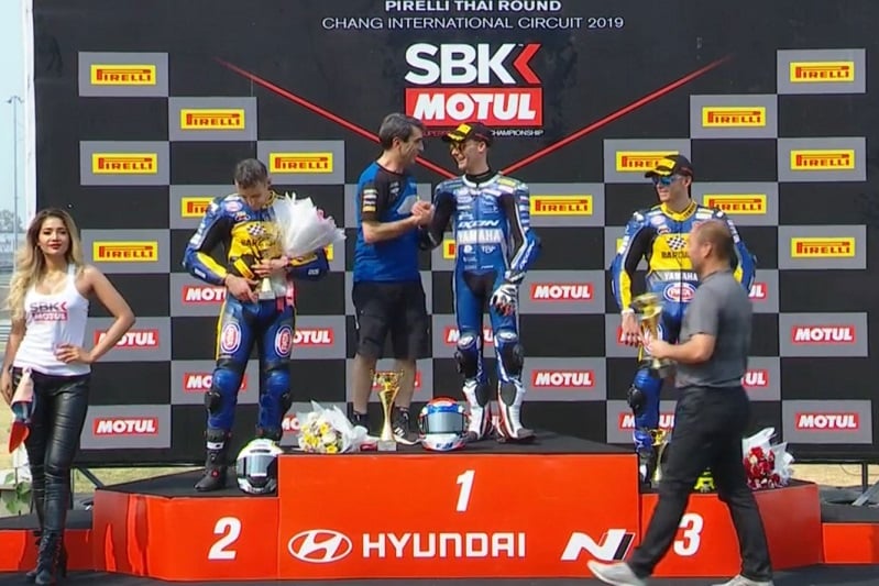 [Supersport] Buriram Course : Phénoménale victoire de Jules Cluzel et du GMT94