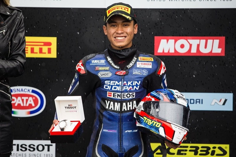 Supersport 300, Assen, J2 : La Superpole pour l’Indonésien Galang Hendra Pratama