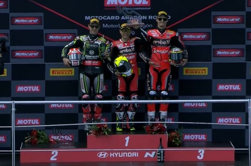 [WSBK] Aragon, J3, Course 3 : Neuvième victoire consécutive pour Alvaro Bautista