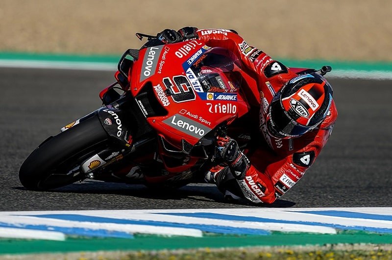 Grand Prix d’Espagne, Jerez, MotoGP, J1 : Danilo Petrucci leader devance Marc Márquez d’un centième