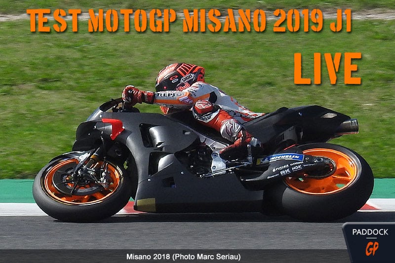 MotoGP Test Misano J1 en Live : Quartararo mène le bal !