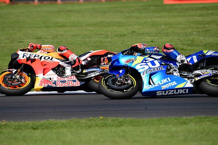 MotoGP Grande Bretagne Silverstone : les six constructeurs étaient dans le top 10