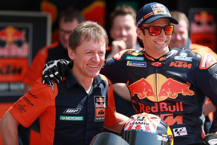 MotoGP Mike Leitner KTM : « Johann Zarco a certainement moins de pression, voyons comment il gère cette situation »