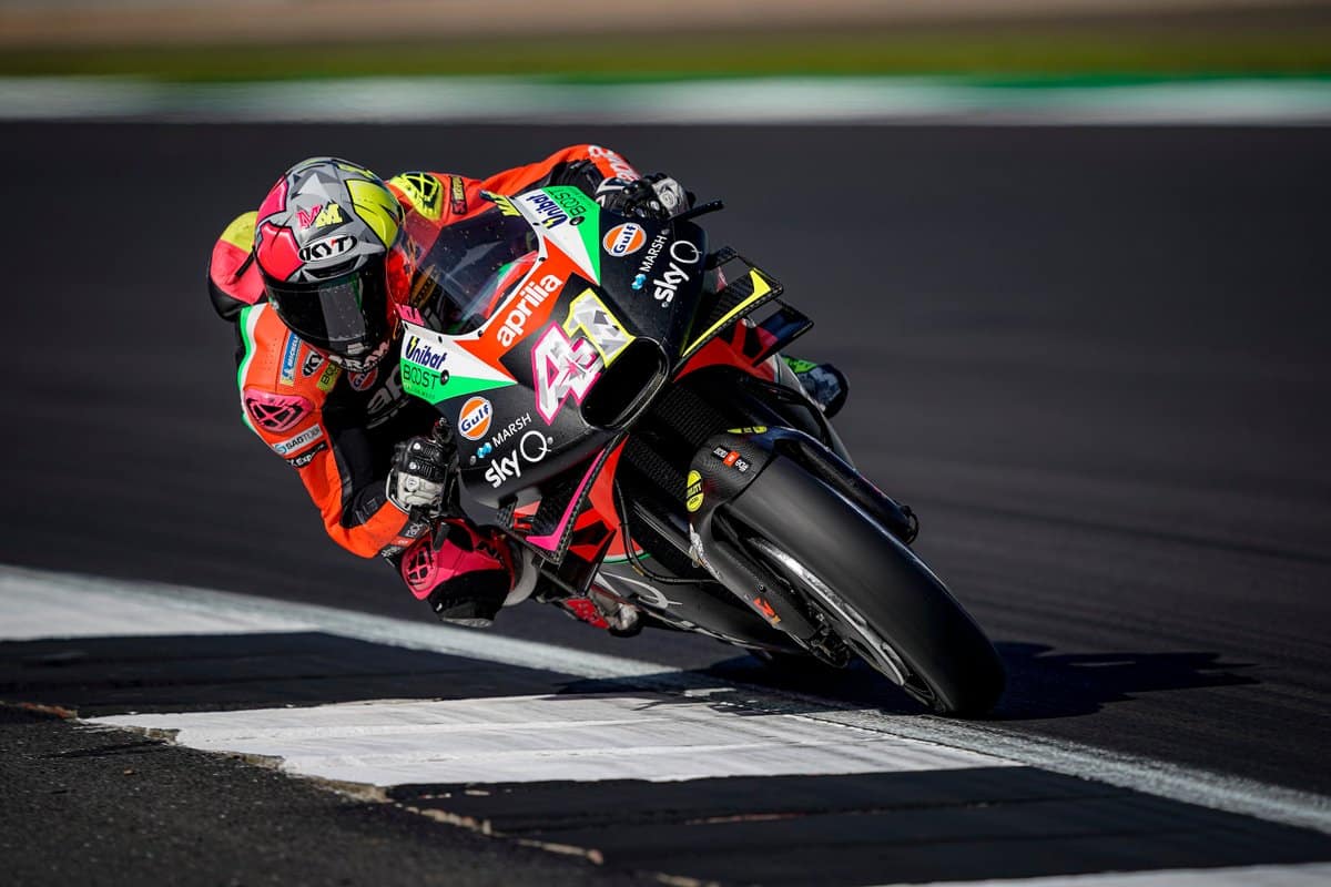 MotoGP Grande Bretagne J3 Aleix Espargaró Aprilia : « ce n’est pas normal que deux moteurs lâchent en un week-end »