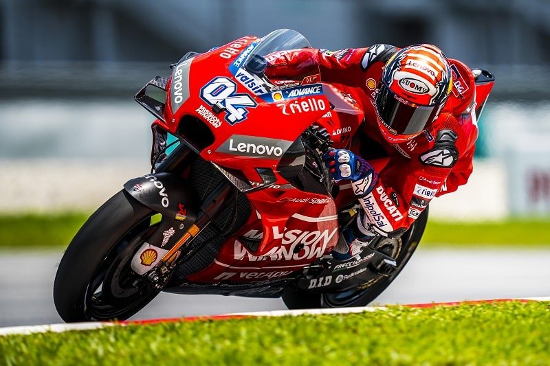 MotoGP Grande-Bretagne Silverstone J1 : Andrea Dovizioso sixième et en difficulté