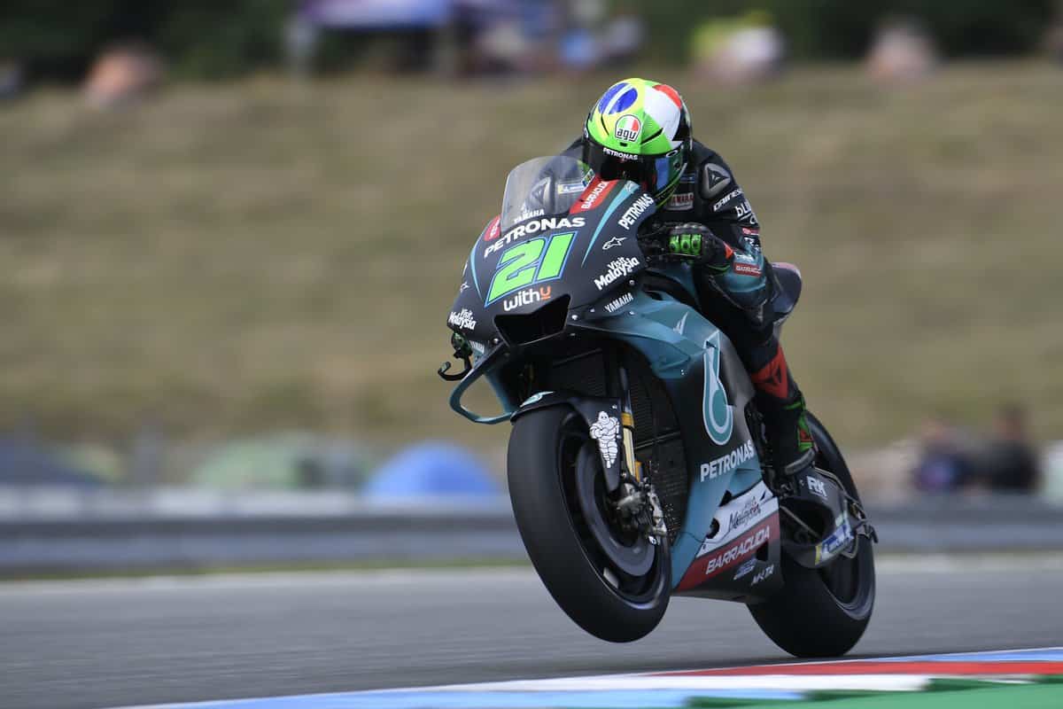 MotoGP Grande Bretagne Silverstone J1 : Morbidelli en progrès en prenant Quartararo comme référence