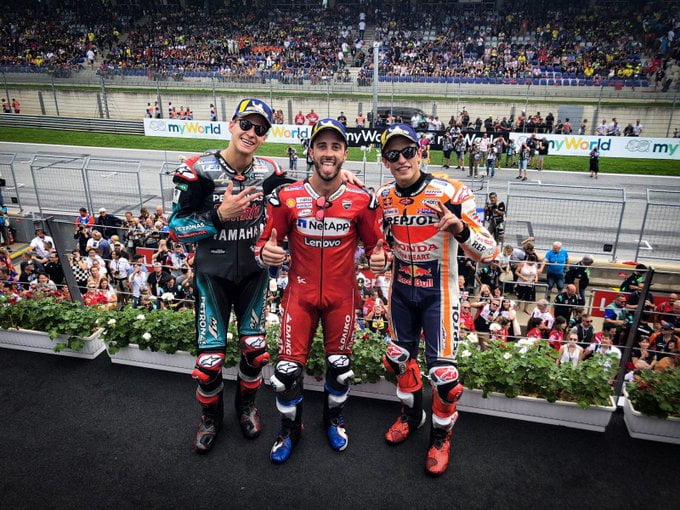 Grand Prix Autriche Red Bull Ring MotoGP Course : Andrea Dovizioso arrache une magnifique victoire à Marc Márquez