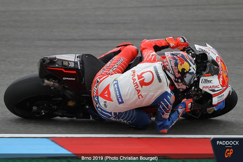 Grand Prix de la République Tchèque Brno MotoGP J1 : Jack Miller troisième, premier pilote Ducati