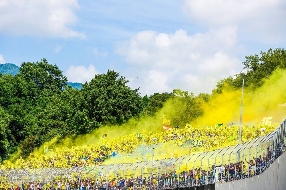 MotoGP Grand Prix de Saint Marin Misano : pour Valentino Rossi le spectacle sera aussi dans les tribunes