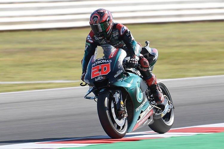 MotoGP Saint Marin Misano J1 Fabio Quartararo : « je sens très bien la limite, je gagne de l’expérience »