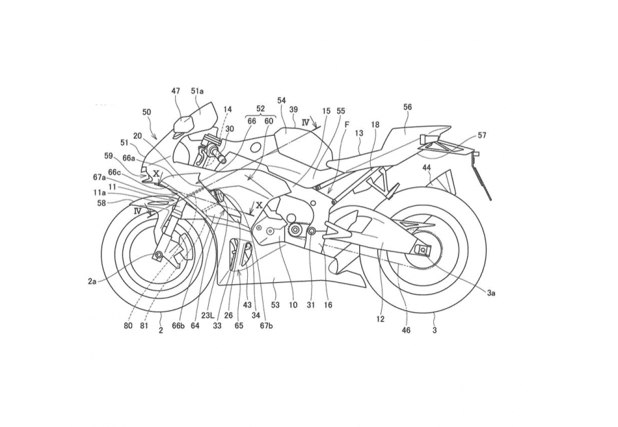 [Street] Honda : des ailerons amovibles bientôt sur la nouvelle CBR1000RR ?