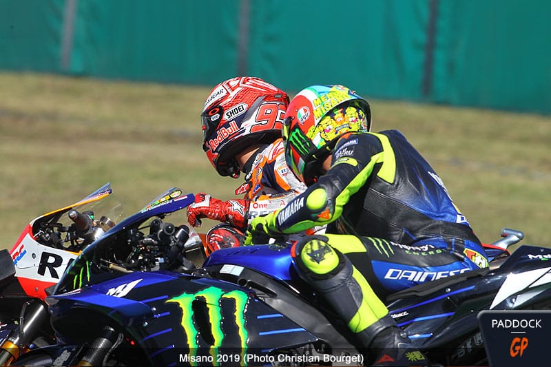 MotoGP Saint Marin Misano J2 Marc Márquez et Valentino Rossi : le verdict !