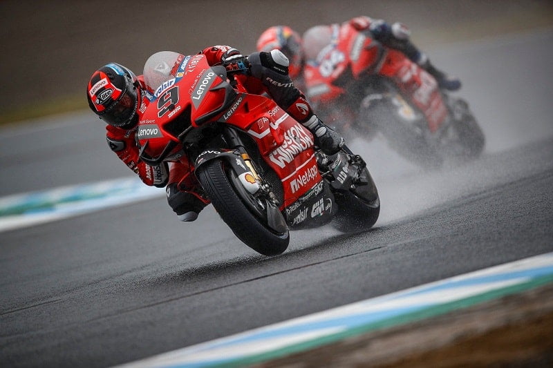 Grand Prix du Japon MotoGP J2 : Danilo Petrucci (Ducati/8) à 0.01s de son équipier Dovizioso