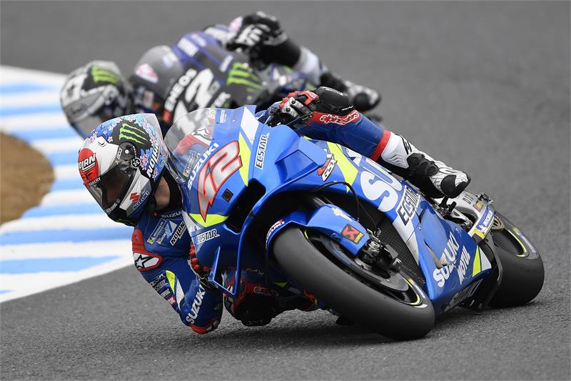 Grand Prix du Japon MotoGP J1 : Alex Rins à 9 millièmes du bonheur