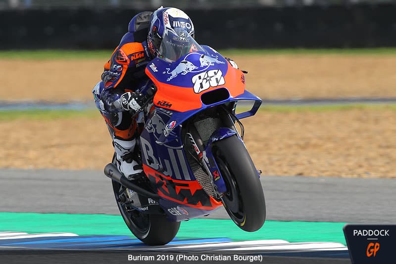 MotoGP Thaïlande Buriram J2 : Miguel Oliveira (KTM/17) qualifié sur la sixième ligne