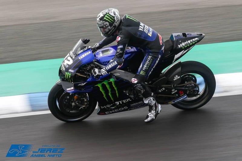 MotoGP, Test Jerez J2 : Maverick Viñales reste leader après une journée raccourcie par la pluie