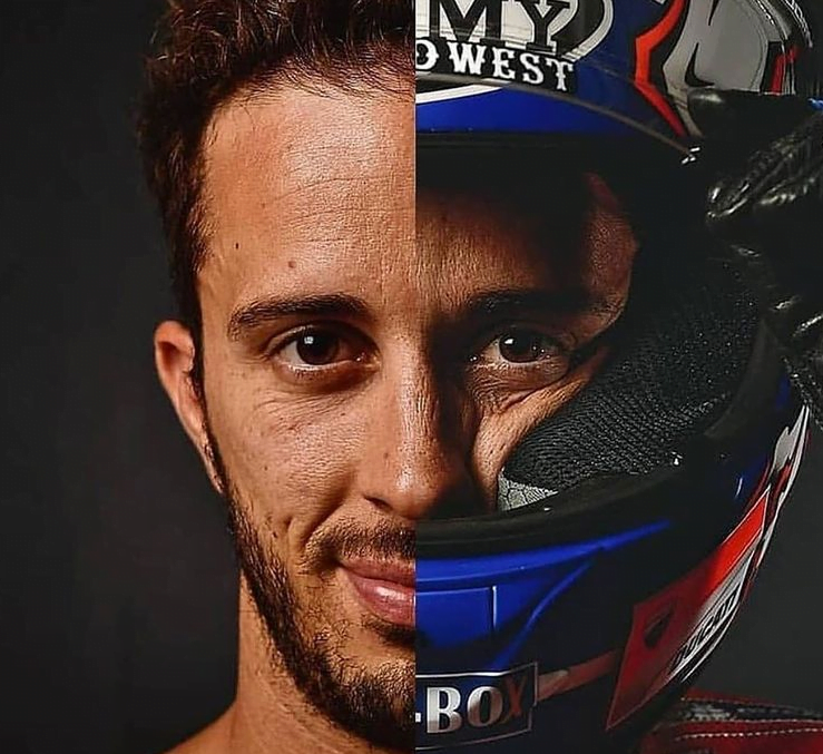 Dovizioso peut maintenant se laisser aller à la confidence ... 