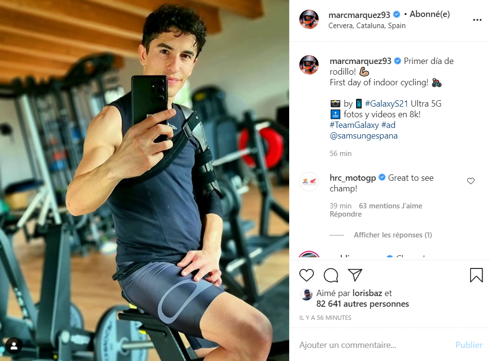 Bradl parle du retour de Marc Marquez ... 