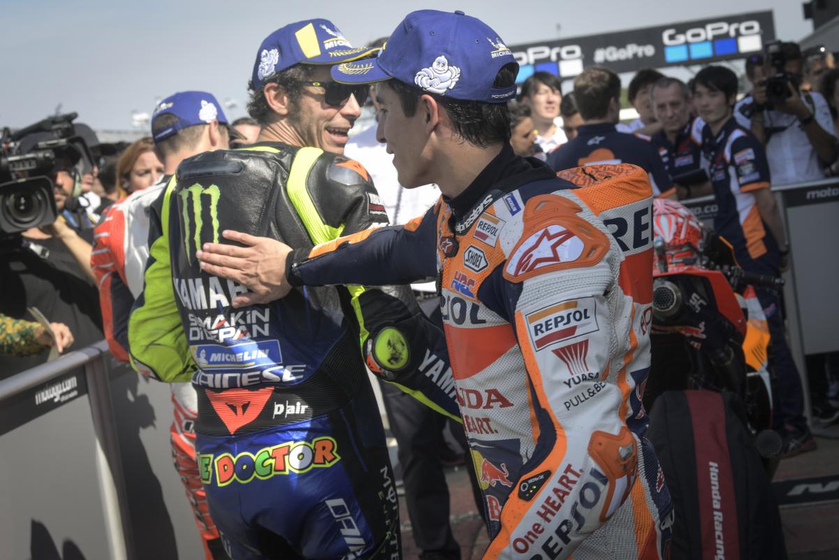 Rossi et Marquez auraient une approche particulière de la compétition ... 