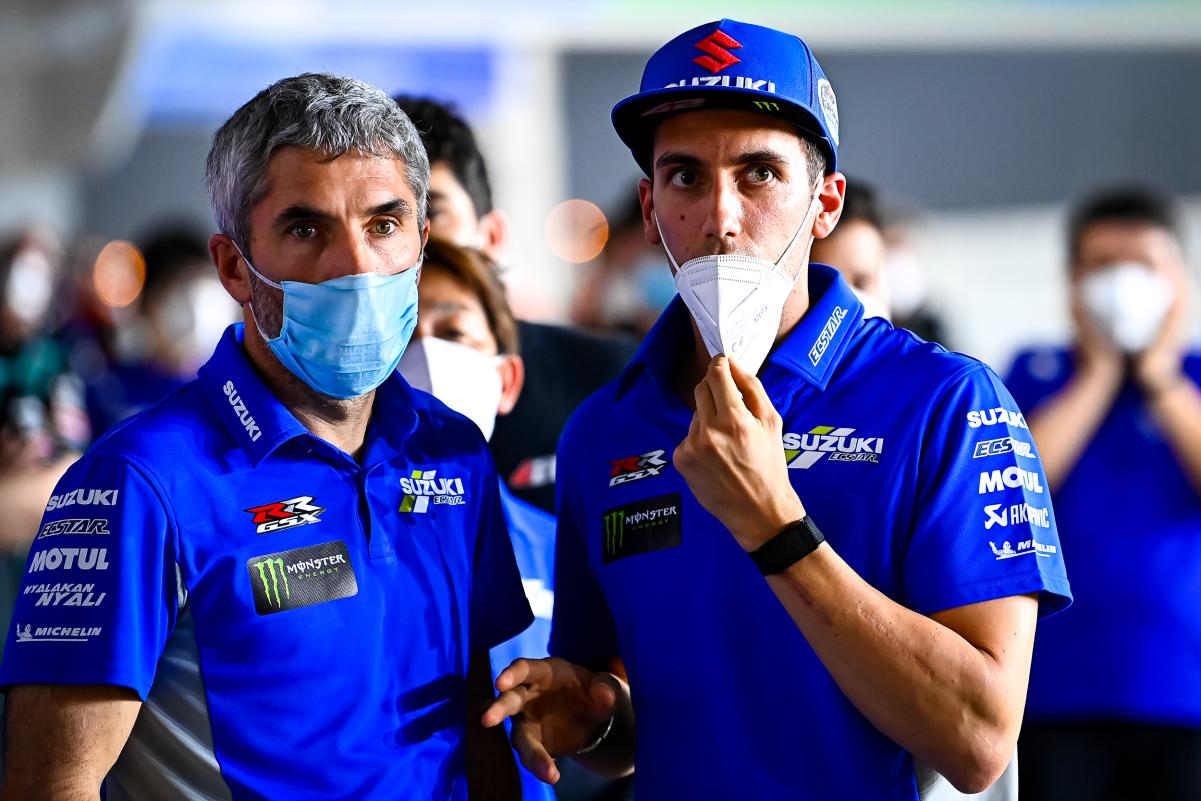 Alex Rins vient d'avoir une surprise ... 