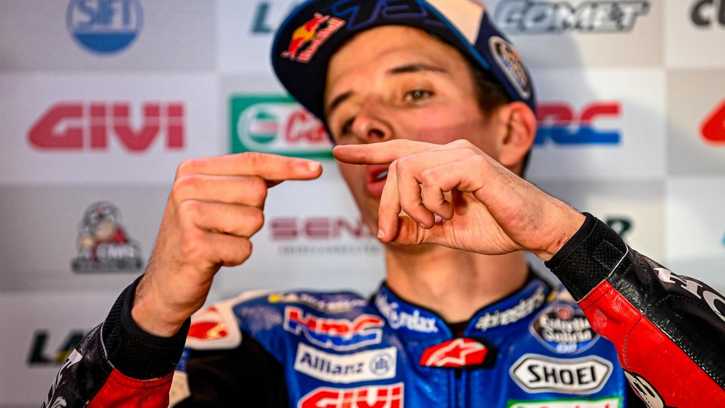 Alex Marquez retrouve sa confiance. 