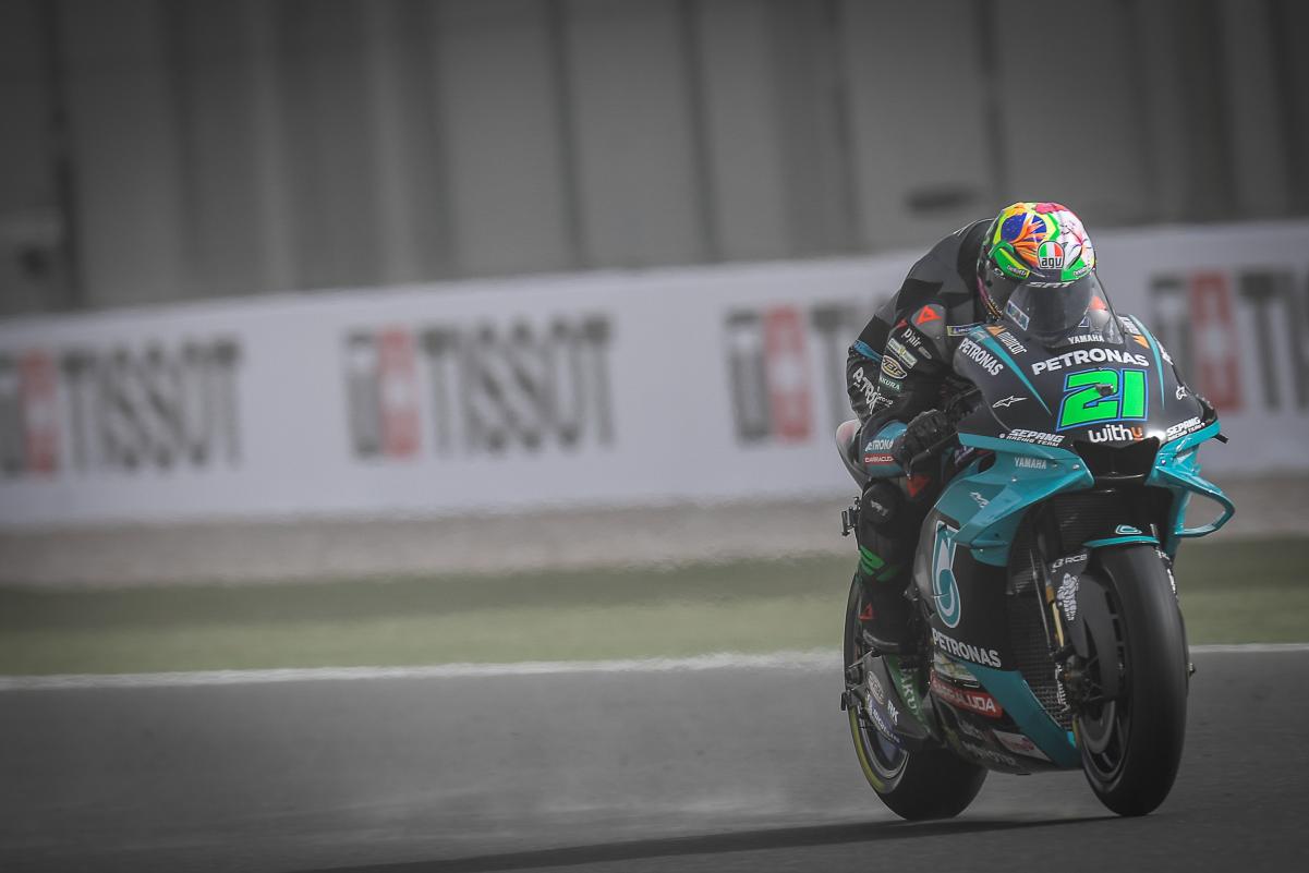 Franco Morbidelli souffre au Qatar