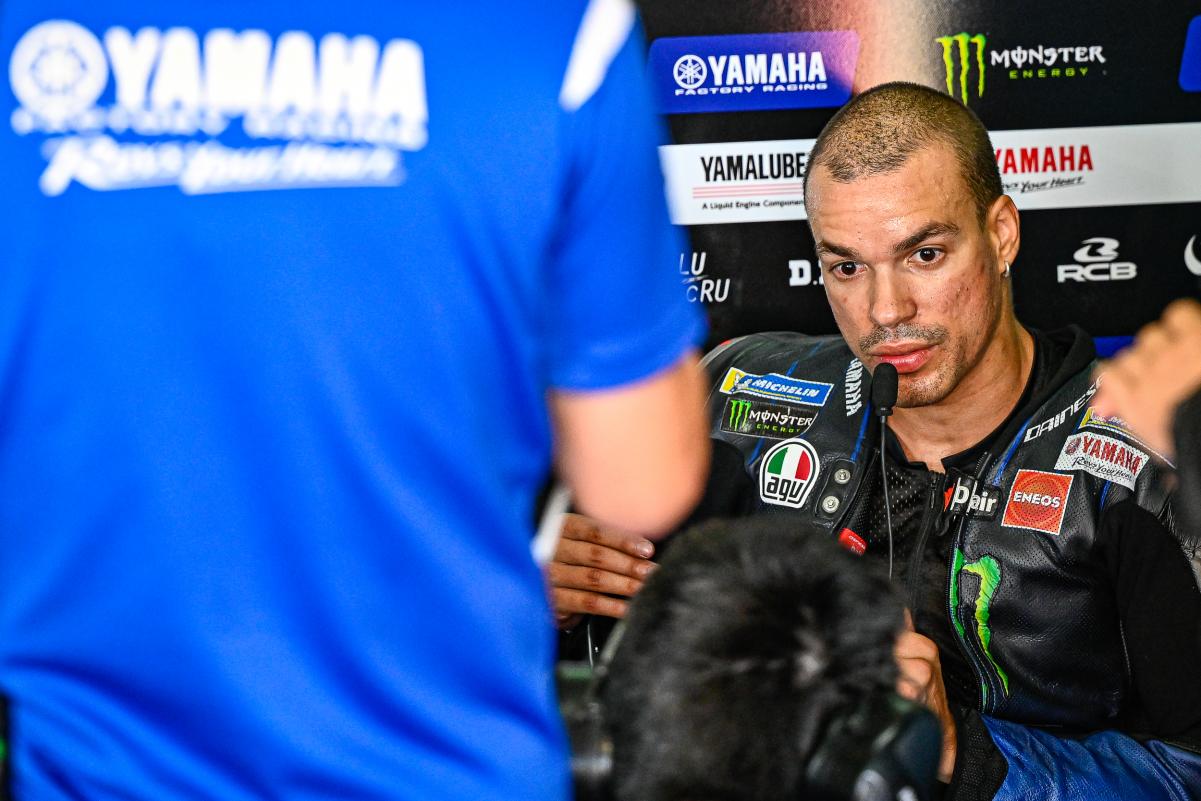 MotoGP Aragon Franco Morbidelli (Yamaha/17) : « je me suis concentré sur moi-même et sur le fait de ramener la moto au box »