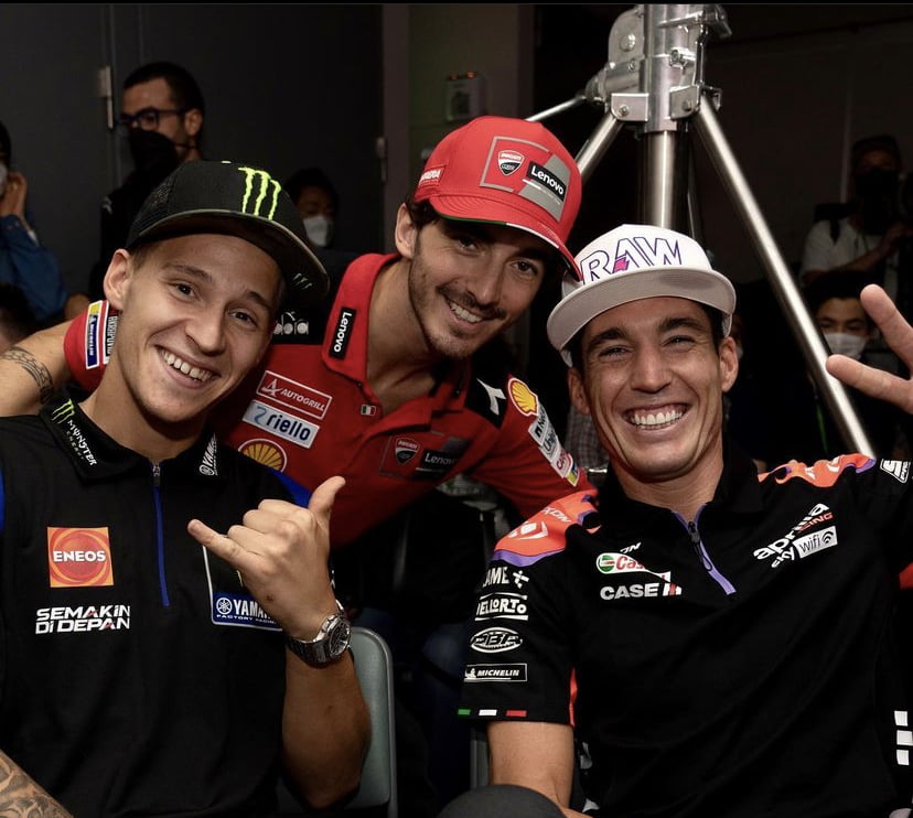 MotoGP, Marc Marquez : « il n’y a jamais une vraie mêlée entre Pecco, Fabio et Aleix »