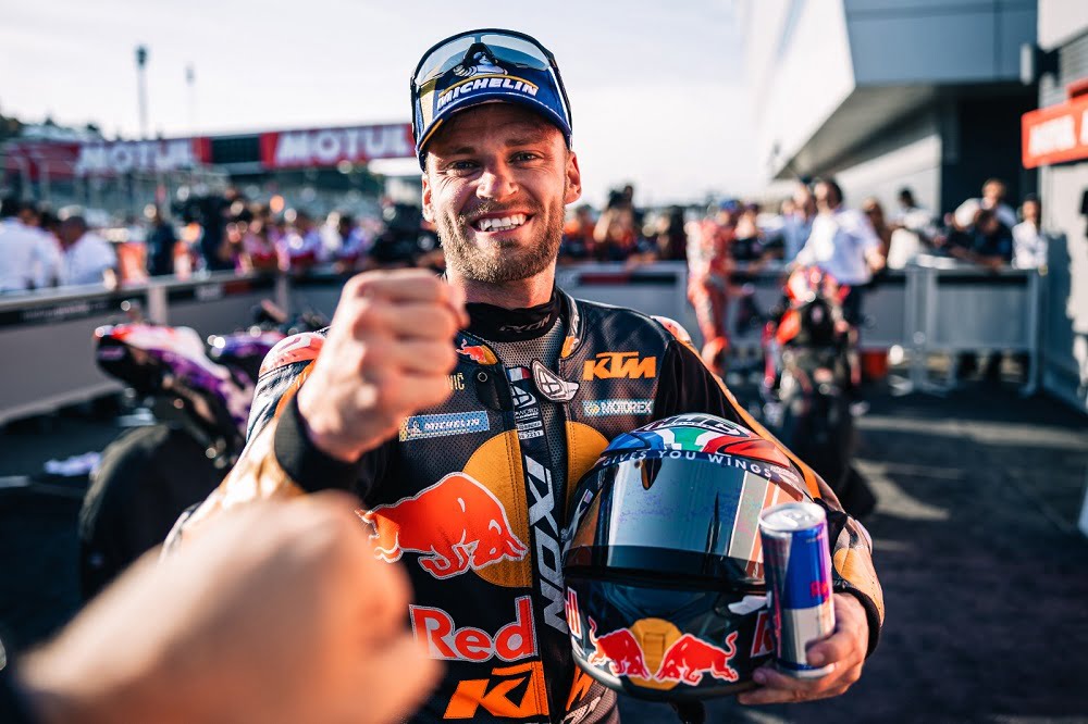 MotoGP Japon J3, Brad Binder KTM/2), a fait oublier qu’il était un rookie au Motegi : « je suis tellement heureux »