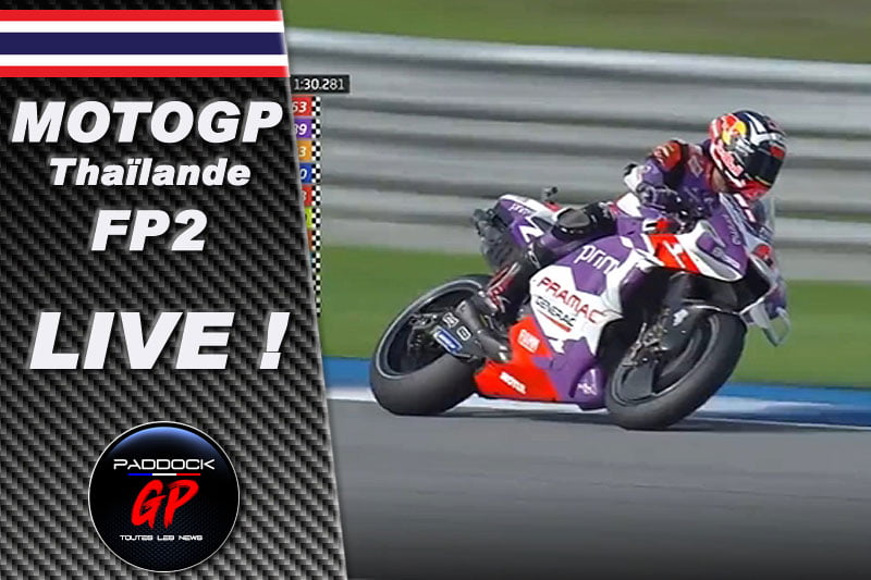 MotoGP Thaïlande FP2 LIVE : Johann Zarco finit la journée en leader