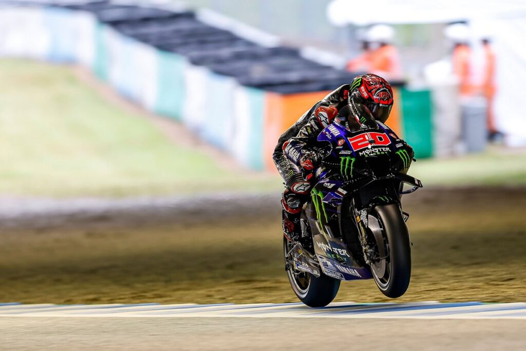 MotoGP Japon J1, Fabio Quartararo (Yamaha/3) : « c’est assez difficile d’accélérer ici contre les Ducati avec leurs dispositifs de correction d’assiette et leur aérodynamisme »